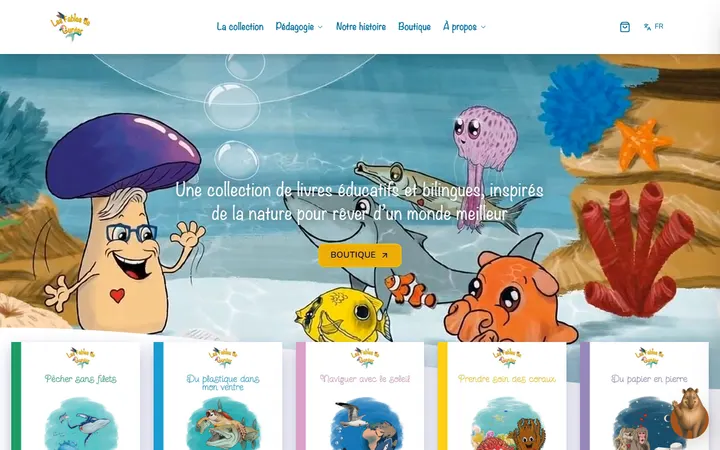Page d'accueil de guntersfables.org